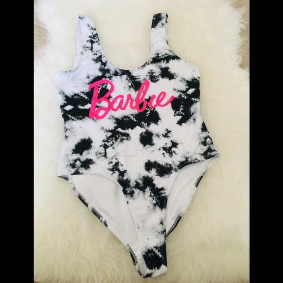 Barbie Other - Barbie marbled swimsuit NWT